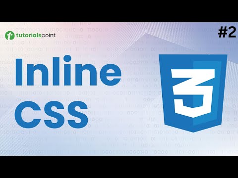 Inline CSS: CSS Course for Beginners