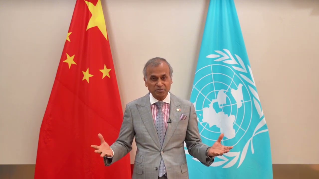 UN Resident Coordinator Siddharth Chatterjee for 2025 CCAS Annual Conference