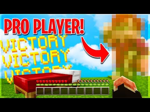 I MADE a BEDWARS with a PRO PLAYER! - Minecraft ITA