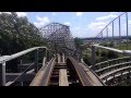Timber Wolf Roller Coaster First Row HD POV Worlds ...