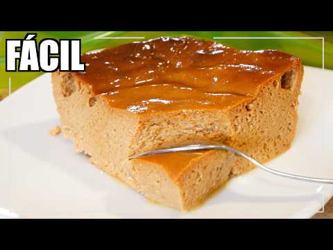 Cómo hacer pudin de dulce de leche fácil y rápido en 5 minutos (sin horno ni harina)