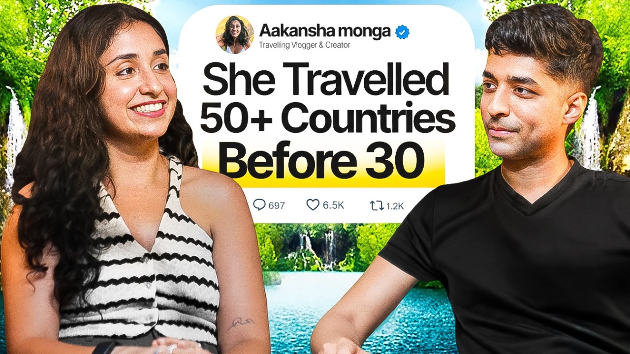The Secrets of Travelling the World Without Going Broke Ft. @aakanksha_monga