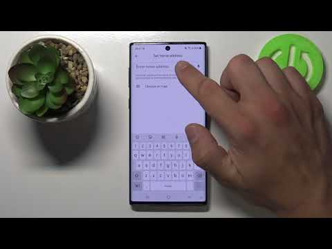 How to Change Home & Work Location in Google Maps on Samsung Galaxy Note 10?