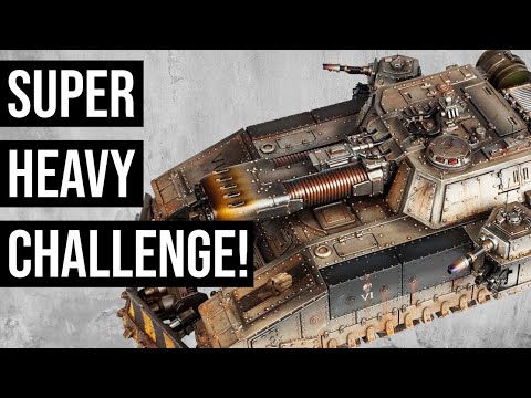 Build and Paint Some AWESOME Warhammer Tanks with me!
