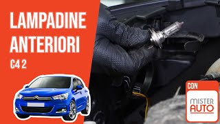 Youtube thumbnail of video "Cambio lampadine anteriori Citroën C4 2 💡"