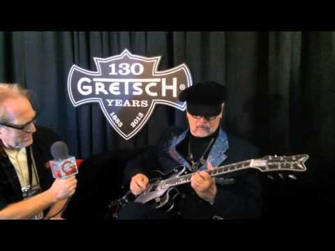 Hangin' with Steve Hunter and Gretsch at NAMM 2013