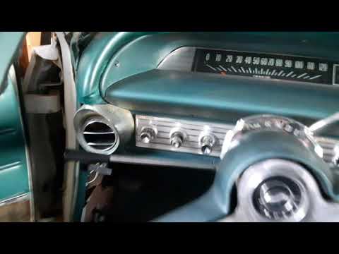 1963 Chevrolet Impala first start-up after changing spark plugs and wires