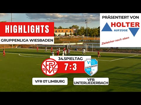 VfR 07 Limburg - VFB Unterliederbach 7:3 | Gruppenliga Wiesbaden | 34.Spieltag