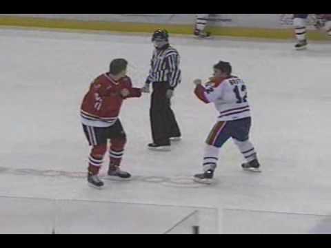 Tayler Jordan vs Chris Bruton WHL Nov 7/06