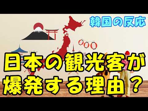 일본 관광객 폭증 이유 영상에 일본 네티즌들 한국 관광 저격