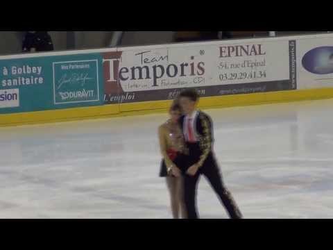 Angélique Abachkina Louis Thauron Free Dance 2012-2013