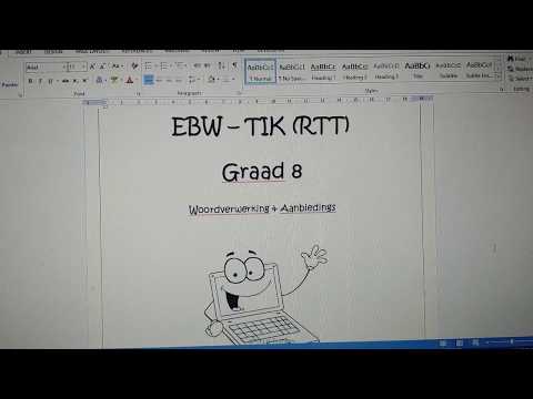 RTT GRAAD 8: 22 Mei 2020 - periode 2 (22082)