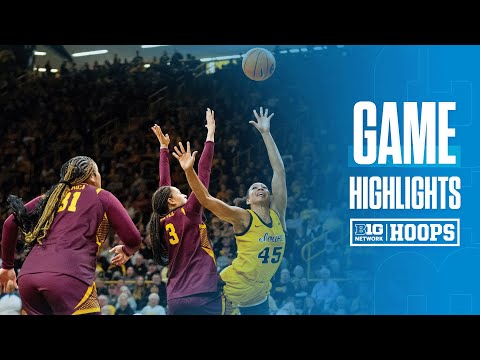 Minnesota at Iowa | HIGHLIGHTS | Big Ten Women's Basketball | 02/05/2026