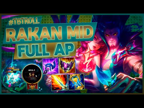 RAKAN MID É MUITO QUEBRADO E DEIXA O INIMIGO SEM REAÇÃO | TOP DANO DO TIME | TBTROLL