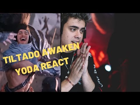 YODA REAGINDO A TILTADO