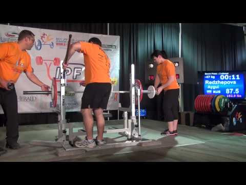 Women 43 & 47kg Bench Press of 2011 IPF World Sub-Junior & Junior Championships