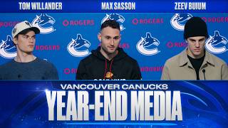 Tom Willander, Max Sasson & Zeev Buium Year-End Media 2025.26
