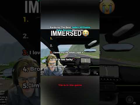 Ranking The Best Jaden Williams Fake Driving Moments Ever! @JadenWilliamsLIVE