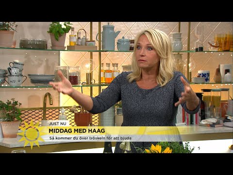 Martina Haags 10 tips: Så vågar du bjuda hem folk på middag - Nyhetsmorgon (TV4)