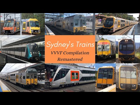 Sydney Trains Video #57 - VVVF Motor Compilation Remastered
