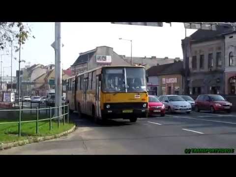 Ikarus 280 megérkezik a miskolci autóbusz-állomáshoz [HD]