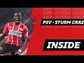 SPECIAL footage ? of a CRUCIAL win in the #UEL ?⚫ | INSIDE PSV - STURM GRAZ