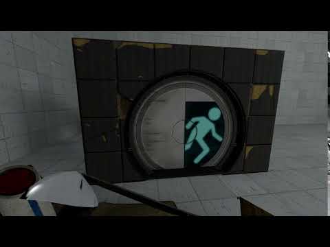 Portal 2 Door spark and shake Test