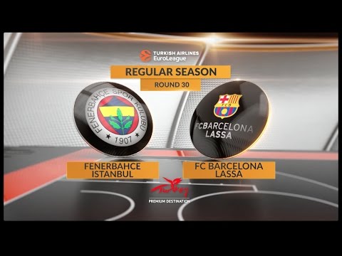 EuroLeague Highlights RS Round 30: Fenerbahce Istanbul 68-65 FC Barcelona Lassa