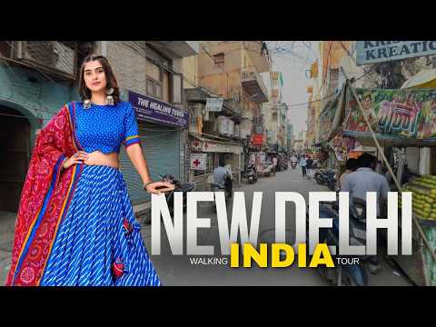 DISCOVER the Real NEW DELHI INDIA in 2025 🇮🇳 Walking Tour in Paharganj Main Bazar