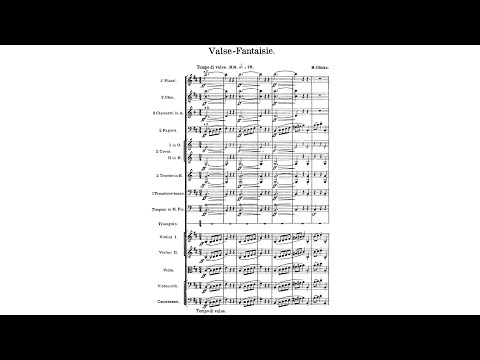 M. Glinka - Valse-Fantasie (Svetlanov)