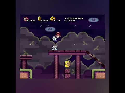 SMW Custom Music Track 399 - (New Super Mario World 2: Around The World - Player Down (Haunted))