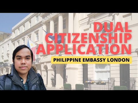 Dual Citizenship Application Experience at Philippine Embassy London