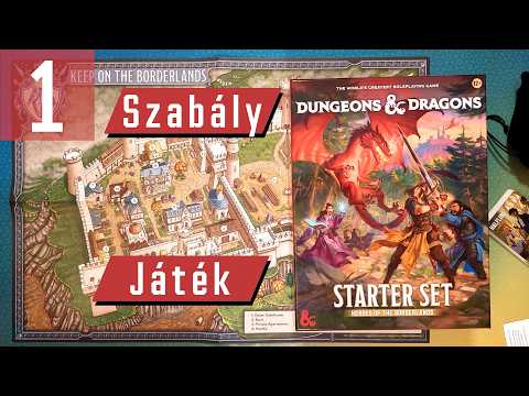 Erre legalább egy 16-os karika kell | D&D Starter Set | Szabályok Tömören és Játék | 1. Rész - PumiGame