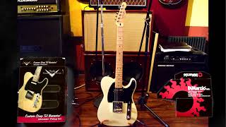 Video thumbnail for Telecaster with Dimarzio DP242 (PG-13) Mini Humbucker in Neck Position Demo by -6dB Threshold