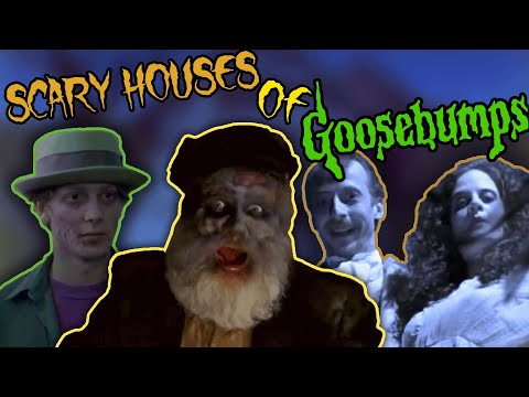 The SCARY HOUSES of GOOSEBUMPS!! | Dead House, The House of No Return, and The Haunted House Game!