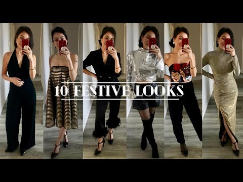 10 FESTIVE OUTFITS | STYLING IDEAS!