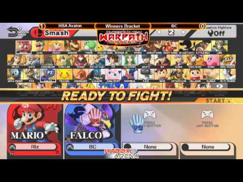 Warpath #7 - HBA Avalon (Sheik, Mario) v BC (Yoshi, Falco) Winner's Bracket