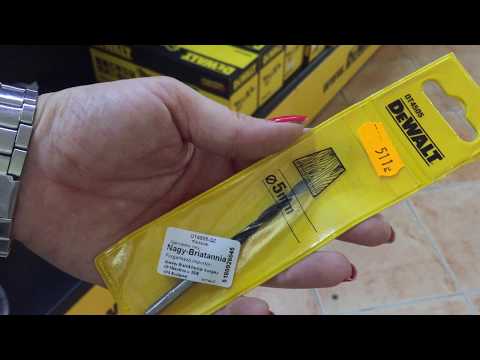 Сверло по дереву DeWALT 5x90x60 мм спиральное (DT4505) Сверло по дереву DeWALT 5x90x60 мм спиральное (DT4505)