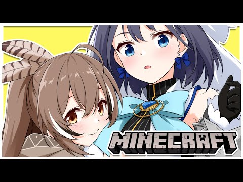 Nanashi Mumei Ch. hololive-EN -  【Minecraft】The Grim Adventures of Mumei and Kronii!  @OuroKronii #holoCouncil