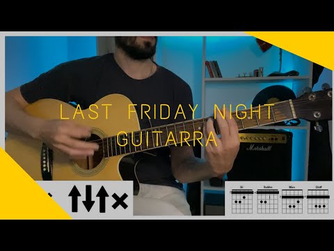 GUITARRA | Last Friday Night - Katy Perry (Guitarra cover/tutorial) Martin Lopez