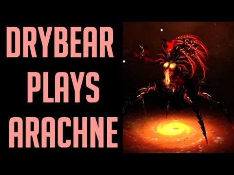 SMITE Drybear plays Arachne - Live Gameplay Commentary