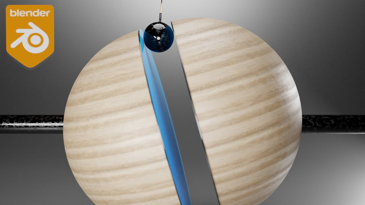 Blender- Awesome Satisfying Pendulum Animation Tutorial - Eevee 2.9