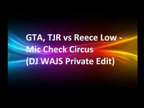 GTA, TJR vs Reece Low - Mic Check Circus (DJ WAJS Private Edit)