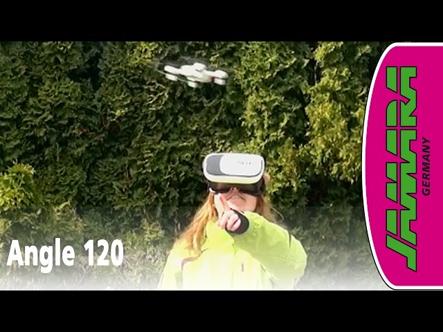 Video teaser for Jamara Angle 120 - Innovative Quadrocopter Drohne