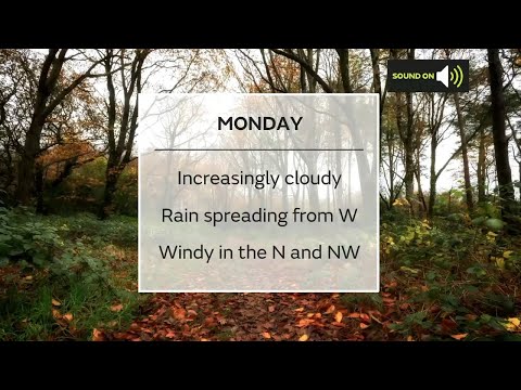 Monday morning forecast 18/10/21