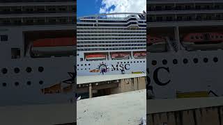 Msc World Europa Cruise in Malta 🇲🇹  #mscworldeuropa #Cruise #malta