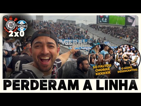 JOGO 52 | FIEL EM FESTA E GAÚCHOS MAGOADOS | CORINTHIANS 2x0 GRÊMIO | BRASILEIRÃO 2025 | 4K