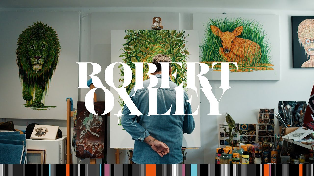 The Most Colourful Animal Art In The World | Robert Oxley