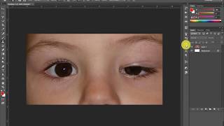 How to Fix Uneven Eyes by Using Clone Stamp Tool in Photoshop