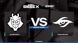 G2 Esports vs Team Secret | R6 Siege X at EWC 25 - Day 5 - Grand Final